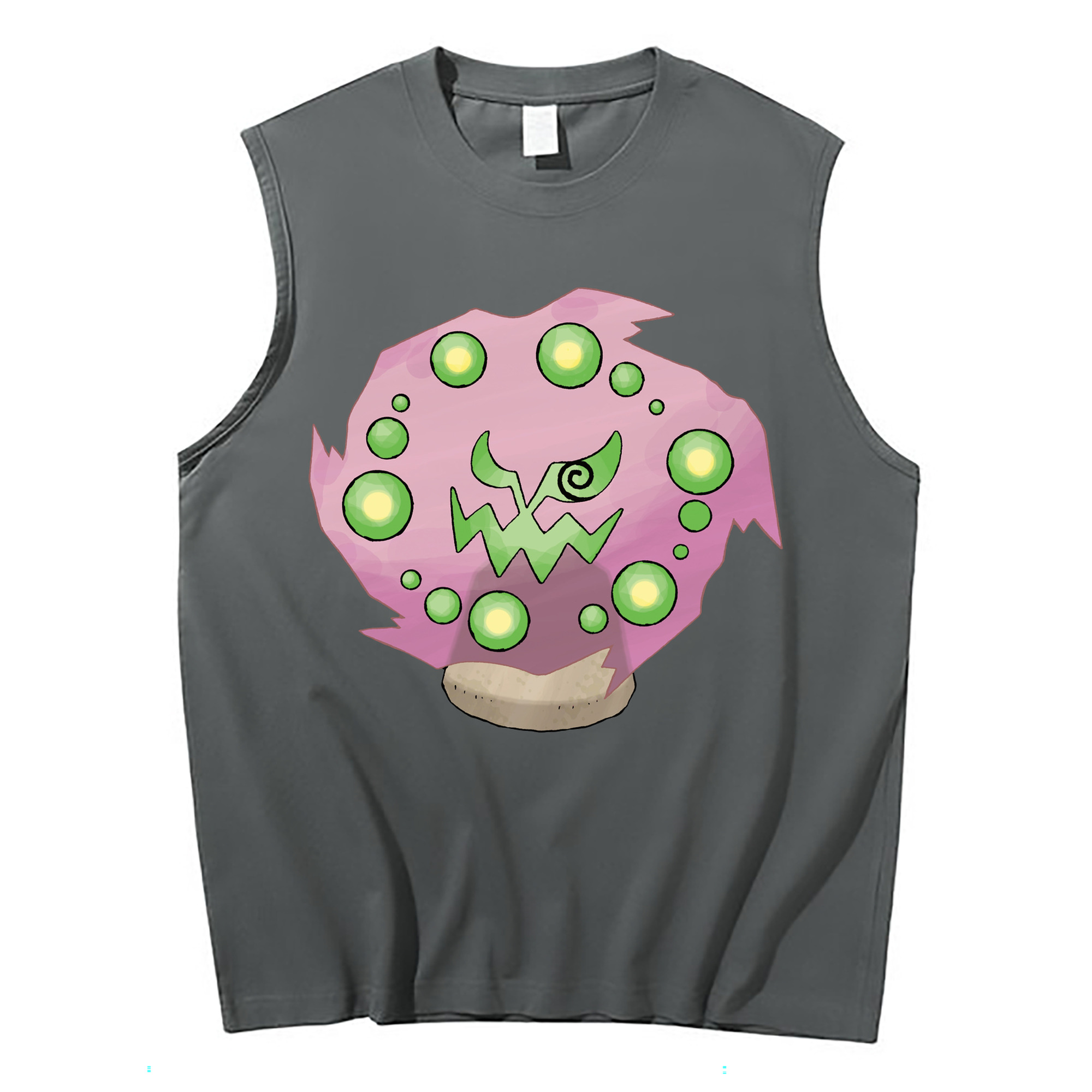 （画像用） ポケットモンスター Pokémon コットン100％タンクトップ（フロントプリント）